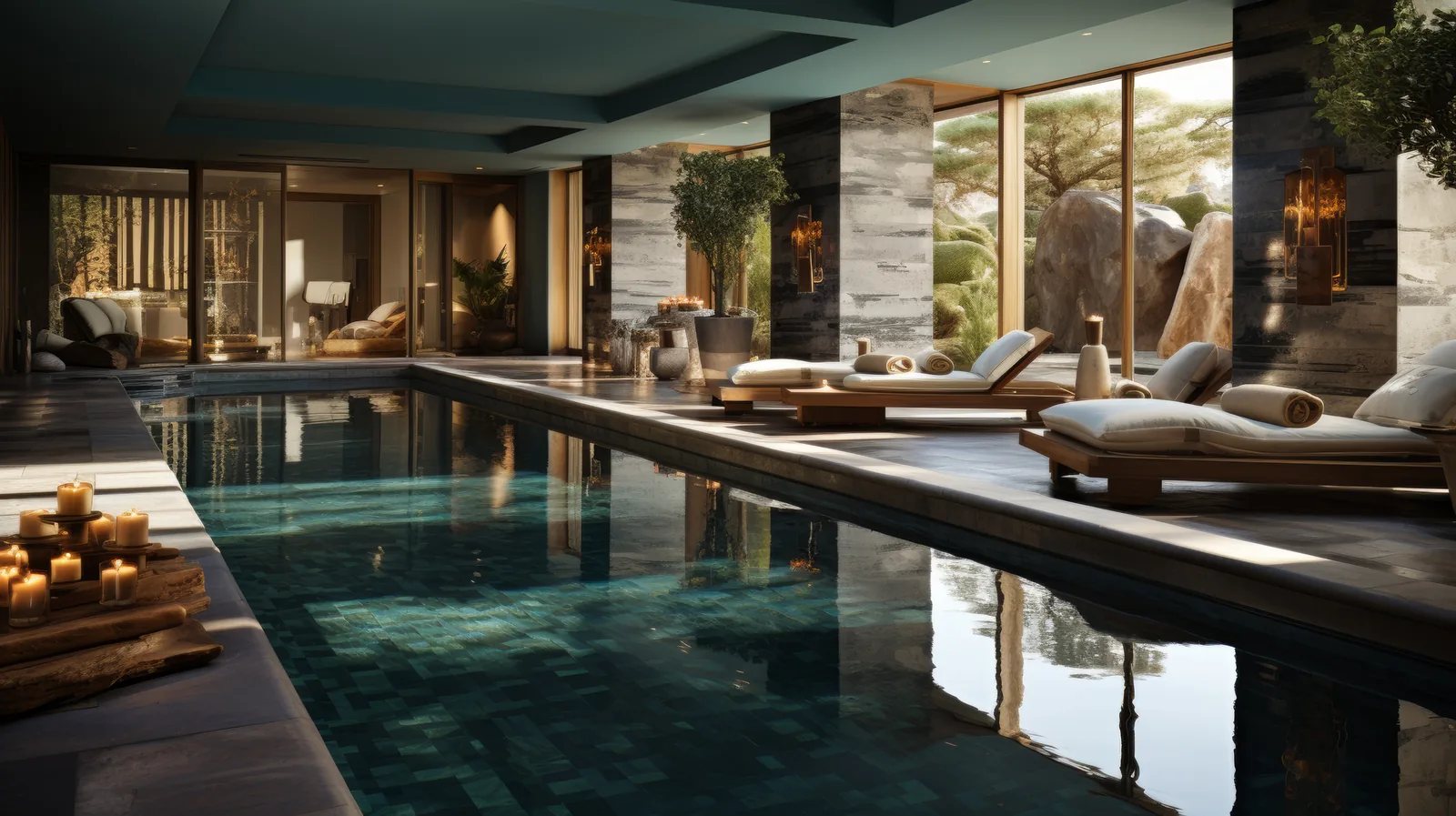 An atmospheric retreat space